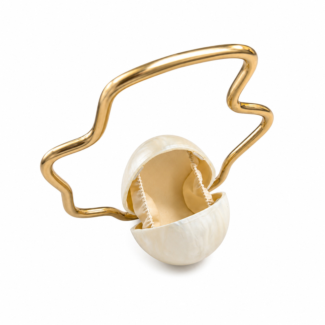 Women mini Acrylic Egg Bag Cut - Luxury Bags Cute ulasan dan harga